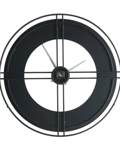 Orologio da parete PERIGNY 80 cm Metallo Nero