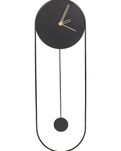 Orologio da parete SALVAN 20 cm Metallo Nero