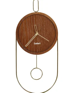 Orologio da parete SIERRE 20 cm Marrone scuro