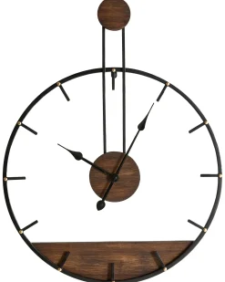 Orologio da parete TAUGON 60 cm Metallo Nero