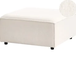 Ottomana ARDAL Bouclé Bianco sporco