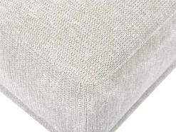 Ottomana HOLT Tessuto Grigio chiaro