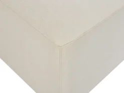 Ottomana KOHLO Tessuto Beige chiaro