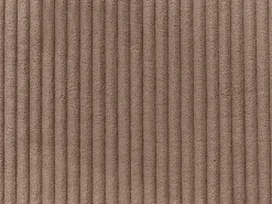 Ottomana LEMVIG Velluto a coste Beige sabbia