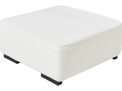 Ottomana LUNGO Bouclé Bianco