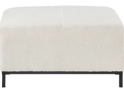 Ottomana OSLO Bouclé Bianco