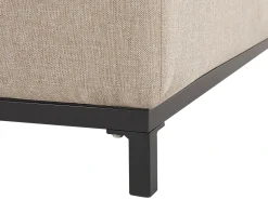 Ottomana ROVIGO Tessuto Beige