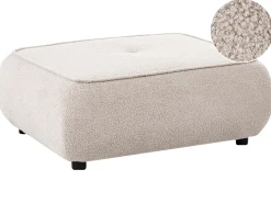 Ottomana SALLA Bouclé Beige
