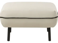 Ottomana TONSBERG Tessuto Beige chiaro