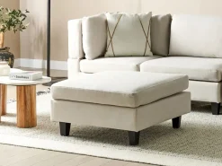 Ottomana UNSTAD Tessuto Beige chiaro
