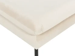 Ottomana VINTERBRO Velluto Beige chiaro