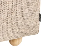 Panca contenitore imbottita SALIDA Tessuto Beige