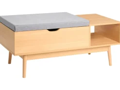 Panca porta scarpe BOURKE Marrone chiaro