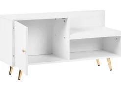 Panca porta scarpe KELOWNA Bianco