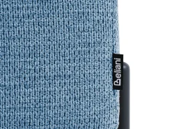 Panca porta scarpe SOLVANG Tessuto Blu con contenitore