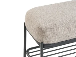 Panca porta scarpe TRUCKEE Tessuto Beige
