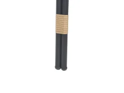 Panca da giardino con cuscino PRATELLO 122 cm Rattan sintetico (PE) Naturale