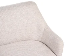 Panca da pranzo 2 posti ARENDAL Tessuto Beige
