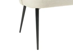 Panca da pranzo 2 posti OSBY Tessuto Beige chiaro
