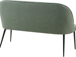 Panca da pranzo 2 posti OSBY Tessuto Verde chiaro
