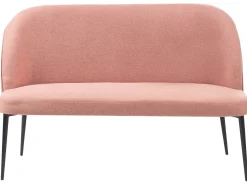 Panca da pranzo 2 posti OSBY Tessuto Rosa