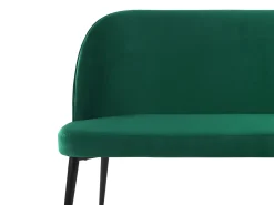 Panca da pranzo 2 posti OSBY Velluto Verde scuro