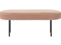 Panchina WOLFEBORO Bouclé Marrone chiaro