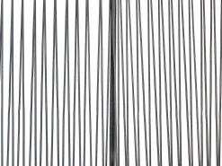 Panchina da giardino ACAPULCO II 113 cm Rattan sintetico (PE) Nero