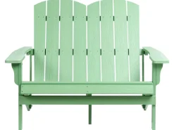 Panchina da giardino ADIRONDACK 125 cm Verde chiaro