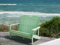 Panchina da giardino ADIRONDACK 125 cm Verde chiaro