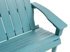 Panchina da giardino ADIRONDACK 125 cm Azzurro