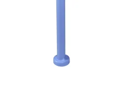 Panchina da giardino CAVINIA 125 cm Metallo Azzurro