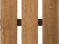Panchina da giardino HILO 150 cm Legno d'acacia Marrone
