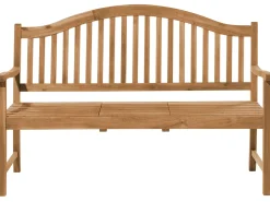 Panchina da giardino HILO 150 cm Legno d'acacia Marrone
