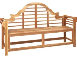 Panchina da giardino MARLBORO 180 cm Legno d'acacia Marrone chiaro