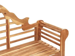 Panchina da giardino MARLBORO 180 cm Legno d'acacia Marrone chiaro