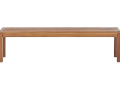 Panchina da giardino MONSANO 170 cm Legno d'eucalipto Marrone