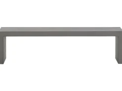 Panchina da giardino TARANTO 150 cm Cemento Grigio
