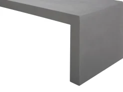 Panchina da giardino TARANTO 150 cm Cemento Grigio
