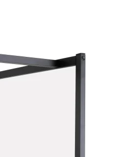 Parete doccia ACULEO 90 x 195 cm Nero