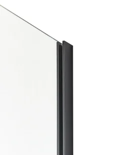 Parete doccia AHAUS 100 x 190 cm Nero