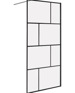 Parete doccia TAPAJOS 90 x 195 cm Nero