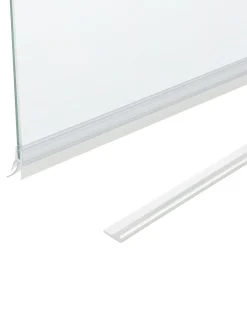 Parete doccia per vasca LAPAN II 140 x 70 cm Argento