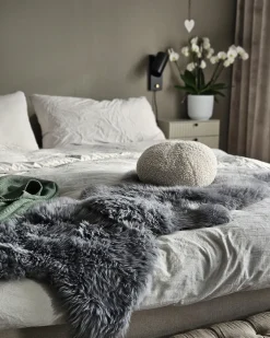 Pelle di Pecora ULURU Grigio scuro 65 x 110 cm