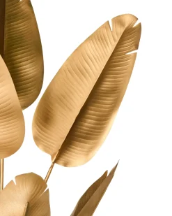 Pianta artificiale BANANA TREE 123 cm Oro
