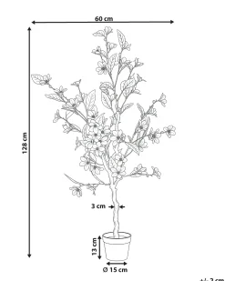 Pianta artificiale MAGNOLIA TREE 128 cm Verde