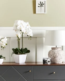 Pianta artificiale ORCHID 59 cm Bianco