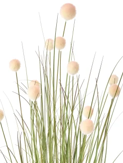 Pianta artificiale POMPOM GRASS 120 cm Verde