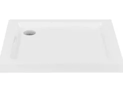 Piatto doccia AMPAY 90 x 90 x 7 cm Bianco
