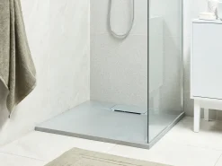 Piatto doccia AZZURRO 80 x 80 x 3 cm Grigio